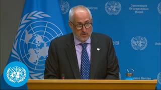 YouTube video thumbnail: Un80 Initiative, Nepal, Lebanon - Daily Press Briefing