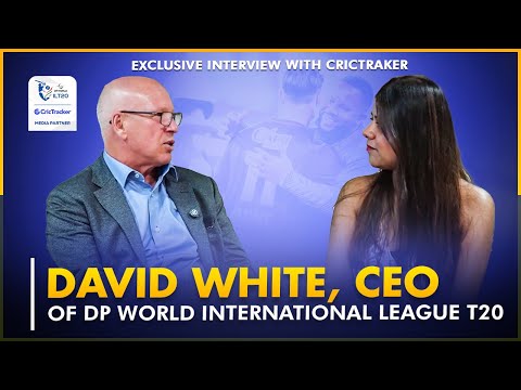 Words from ILT20 CEO, David White | CricTracker | ILT20