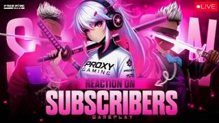 PROXY GAMING IS LIVE 🌹GIRL GAMING ❤️‍🔥 UNLIMITED ID CHECK REACTION AND GAMEPLAY