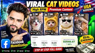 High RPM Content | 😱 Facebook पर Cat Videos का ये Secret देखकर चौंक जाओगे!