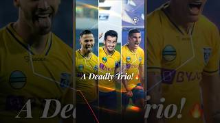 Finishing, flair, fire — this front three had it all! ⚽💫🔥 | #ISL #KeralaBlasters #shorts