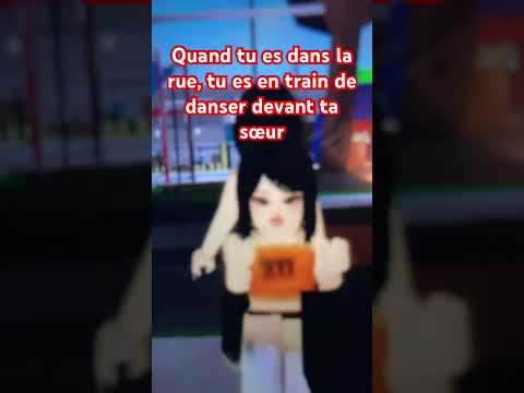 Pov. Tu as un karma et tu es en train de parler avec ta sœur danser devant elle.