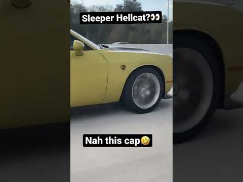 Can we stop With the Hellcat lies already 🤣 spotted by @daytona_groot ￼