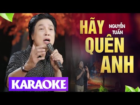 KARAOKE BEAT GỐC | HÃY QUÊN ANH - NGUYỄN TUẤN