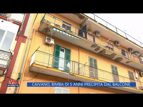 Bimba di 5 anni precipita dal balcone: era sola in casa - La Vita in diretta - 11/01/2024