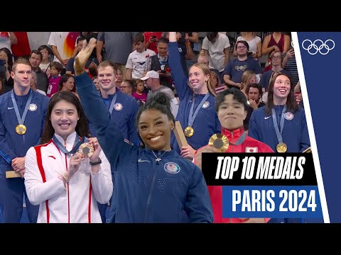 Top Multi-Medallists at #Paris2024 🥇🥈🥉 | Top Moments