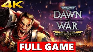 Warhammer 40,000 Dawn of War Definitive Edition Full Walkthrough Gameplay - No Commentary Longplay