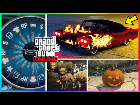 🎃Neue EVENTWOCHE, Kürbis Schatzssuche & brennendes Auto in GTA 5 ONLINE❗️Neues Update & Geld machen!