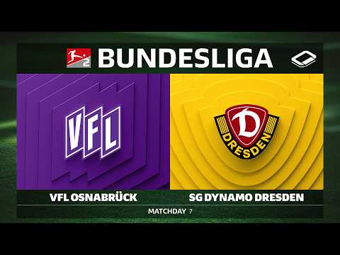 VfL Osnabrück vs. SG Dynamo Dresden | Matchday 7 - Bundesliga 2 2026/27