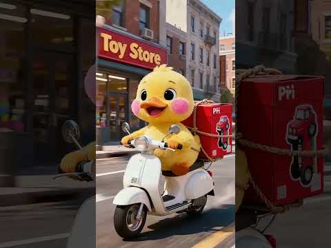 Little duck buy toys 🦆#animation #duck #birds #shortvideo #trending #ytshorts #shorts #viral