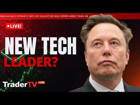 $TSLA Rallies Against Chip Rout 🚨 OPENAI VS ANTHROPIC: AI Valuation Heats Up  | Stock Market Live