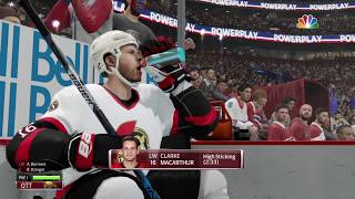 NHL™ 18 season | Senators v.s. Canadiens | EAHS sliders 1.0