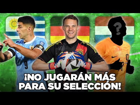 10 LEYENDAS que se RETIRARON de la SELECCIÓN en 2024 #2