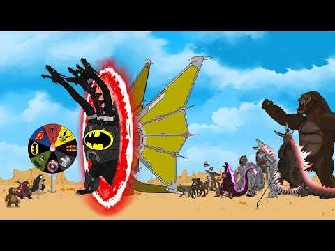 Evolution of GODZILLA & KONG, KING GHIDORAH: What is an Energy Transformation??? - FUNNY CARTOON