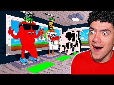 ROBÉ LOS NUEVOS BRAINROTS OG DEL ADMIN…😨 STEAL A BRAINROT