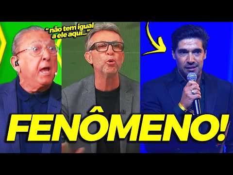 ABEL FERREIRA GANHA PRÊMIO! GALVÃO BUENO E NETO SE RENDEM AO TÉCNICO! "ELE É UM FENÔMENO.."