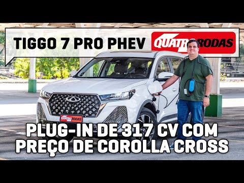 Caoa Chery Tiggo 7 Pro PHEV é híbrido plug-in a preço de Corolla Cross; vale a pena?