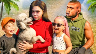 Жасмин отбасына жаңа күшік алып келді 🐩 (GTA5)