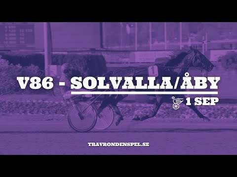V86 tips Solvalla/Åby | Tre S - MULTIJACKPOTT!