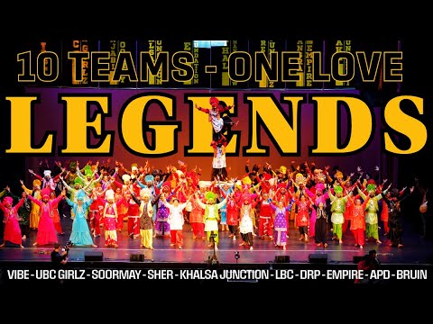 LEGENDS OF BHANGRA | BRUIN BHANGRA 2025 | 10 GREATEST BHANGRA TEAMS OF ALL TIME