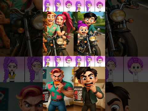 Rumi & Jinu X Abby & Mira Sprunki OC Phase 4 - Meme Challenge PART 3!🏄♀️🍛🛴🦾