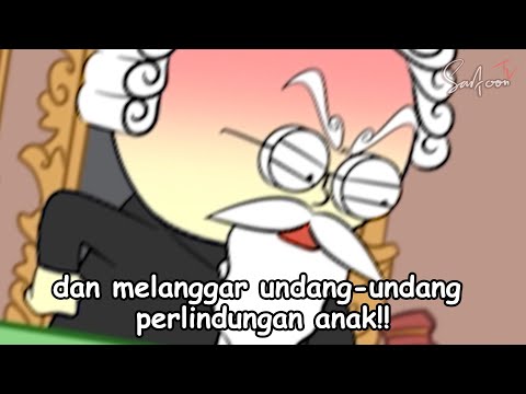 GURU HUKUM MURID DUDUK DI LANTAI