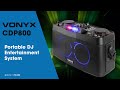 Vonyx CDP800 Portable DJ Station
