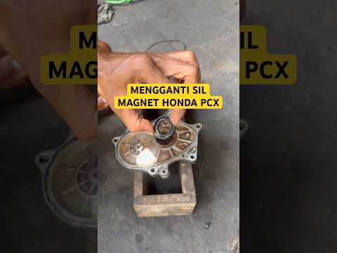 Cara mengganti sil magnet honda pcx