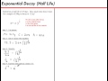 Radon and Radium Decay Problems