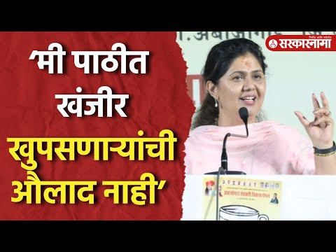 ‘खोटेपणा माझ्या रक्तात नाही, त्यामुळे...’ Pankaja Munde यांचा रोख कुणाकडे ? | Gopinath Munde |