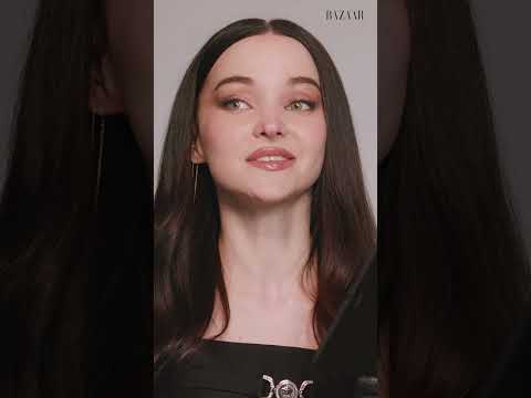 The Time Dove Cameron Was *Literally* Sewn Into Her Dress | Harper's BAZAAR