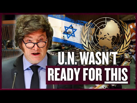 Javier Milei SHREDS the UN's Anti-Israel Agenda in Front of World Leaders!