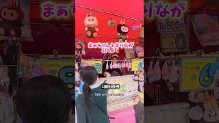 大人気のラブブを出店でくじ引き当ててみた‼️ #labubu #ラブブ #方生会
