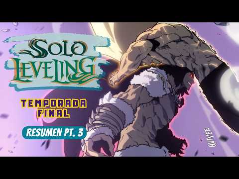 SUNG JIN WOO Y THOMAS ANDRE vs MONARCAS | SOLO LEVELING TEMPORADA 5 | Manhwa Narrado Pt. 3