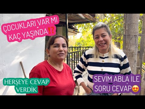 BABAMIN YENİ EŞİYLE SORU CEVAP⁉️MERAK ETTİKLERİNİZİ SORDUM, BABA EVİNDE BAŞIMIZA GELENLER😱