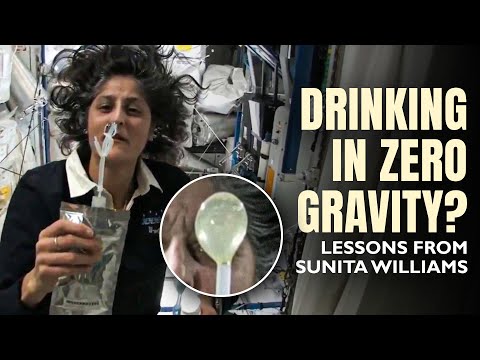 Space Sips: Sunita Williams Reveals How Astronauts Drink Liquids  @SpaceverseHQ