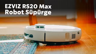 EZVIZ RS20 Max Robot Süpürge İnceleme - Dolu Dolu Tam Otomatik Robot