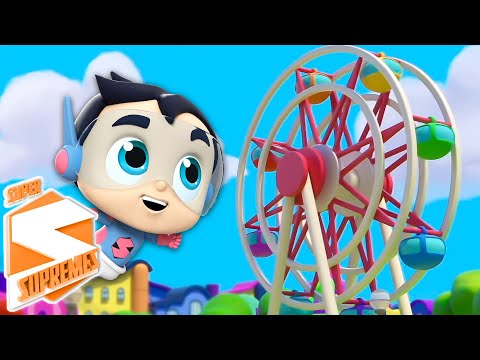 Parque de Diversões Música Divertida e mais Desenhos Animados para Bebês
