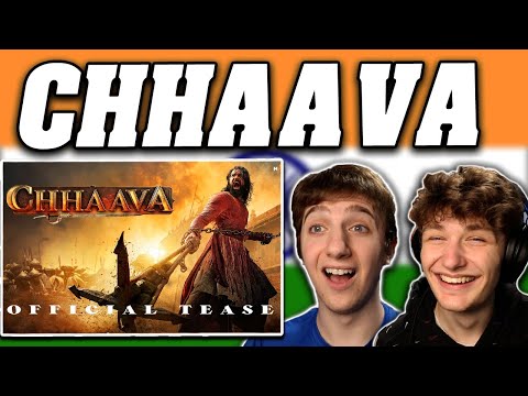 Chhaava Teaser REACTION!! (Vicky Kaushal | Rashmika M | Akshaye K | Dinesh V | Laxman U