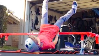 SKATEBOARDER FALLS ON RAIL! | FUNNY FAILS