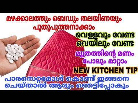 എത്ര അഴുക്കുപിടിച്ച ബെഡും ഇങ്ങനെ ചെയ്താൽ പുതു പുത്തനാക്കാം|Kitchen Tips