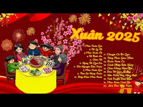 LK NHẠC XUÂN 2025 REMIX - LK Nhạc Tết Cha Cha Cha Remix Hay Nhất 2025 ❤️ Mùa Xuân Gọi, Mùa Xuân Ơi