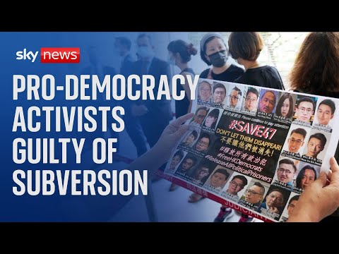 Hong Kong court finds 14 pro-democracy activists guilty of subversion