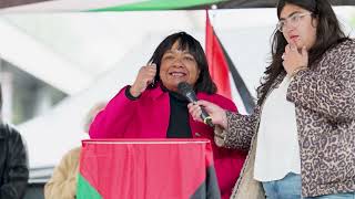 Diane Abbott MP speaking at Nakba '78 rally, London