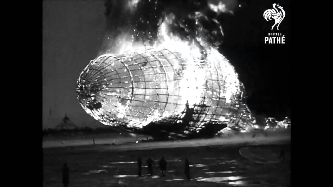 Hindenburg Disaster – Real Footage (1937) | British Pathé