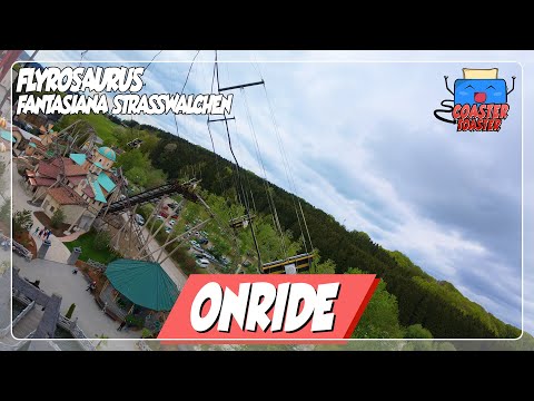 Flyrosaurus im Fantasiana - 35m hohes Kettenkarussell von SBF Visa | POV