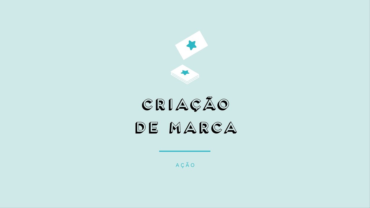 CRIAÇÃO DE MARCA - Prévisualização do vídeo