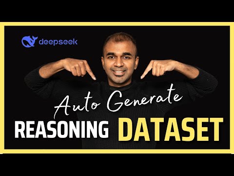 Create Custom Training Data for DeepSeek R1! (Reasoning Steps)