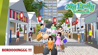 My Family | Borong Belanja di Pasar  | Sakura School Simulator Drama