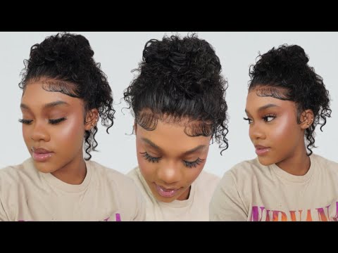 NEW Invisible Drawstring Wig | 360 Lace Can Go Into A Ponytail Easy!! Must Have! ISEE HAIR